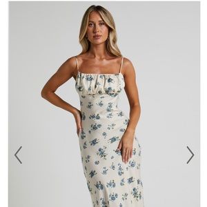 Showpo. JORHIAN MAXI DRESS IN CREAM